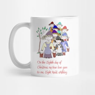 Eight Maids a-Milking Mug